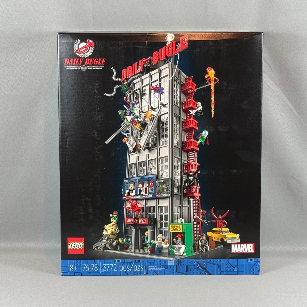 Lego Marvel #76178 Daily Bugle Spider-Man Retired Brand New Factory Sealed